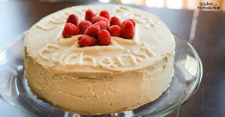 Creamy no sweetener frosting