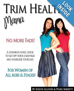 Cover of Trim Healthy Mama book by Serene Allison and Pearl Barrett