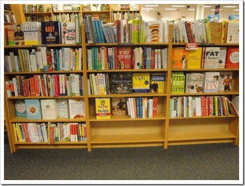 Diet and Nutrition Books in Bookstore