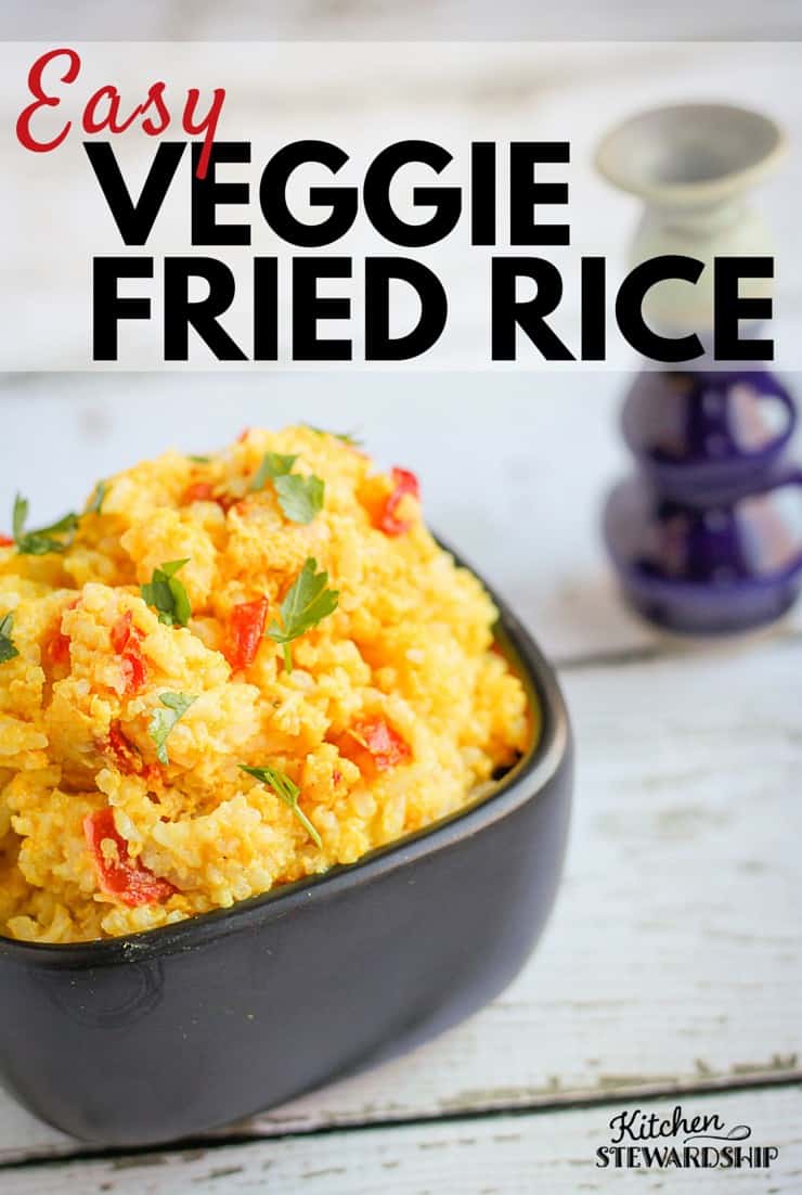 Easy Veggie Fried Rice