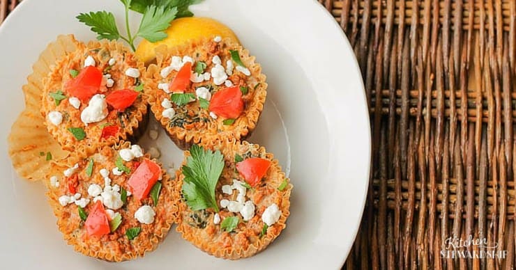 Grain Free Greek Main Dish Muffins