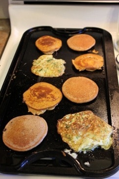 silly pancake meal cooking 3 kinds of pancakes