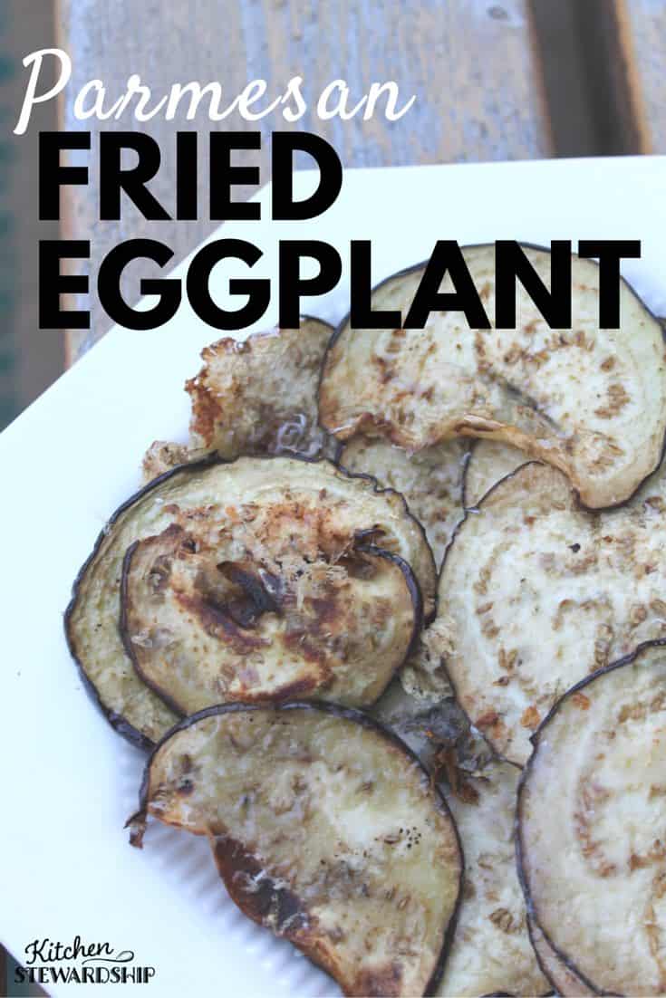 Parmesan Fried Eggplant Recipe