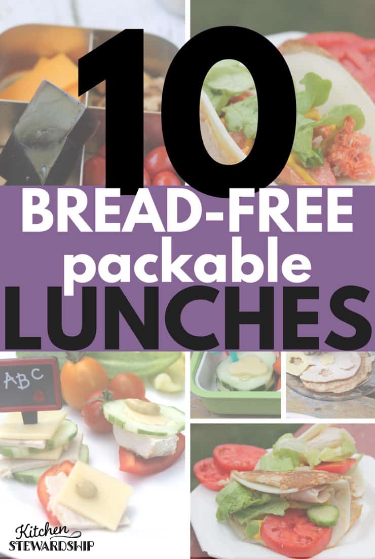 10 Bread Free Packable Lunches