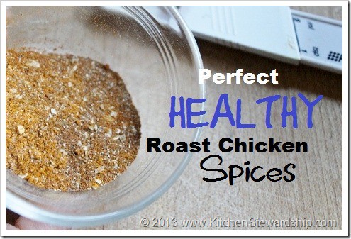 Healthy Roast Chicken Spices