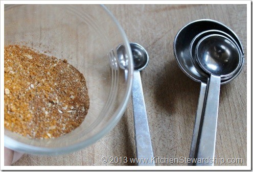 Roast Chicken and spices