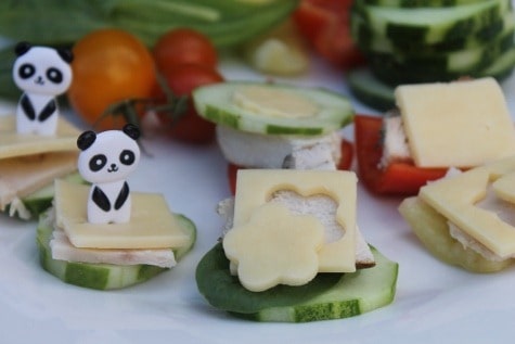 Sandwiches without bread for lunch