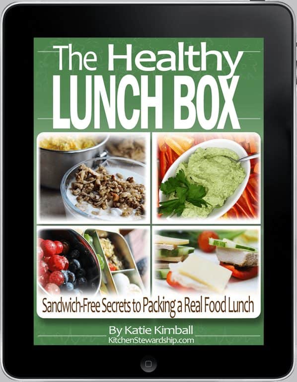 The Healthy Lunch Box - packed with lunch ideas to go!