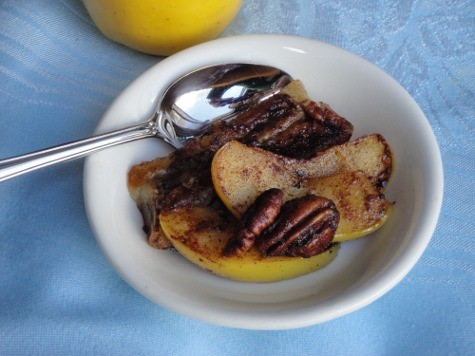 Caramelized Banana-Apple Dessert Topping