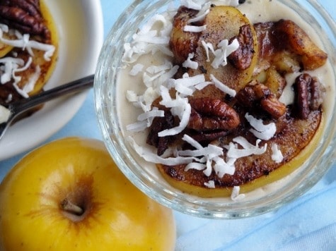 Caramelized Banana-Apple Dessert Topping