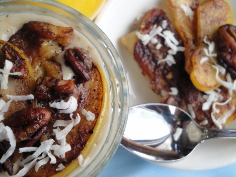 Caramelized Banana-Apple Dessert Topping