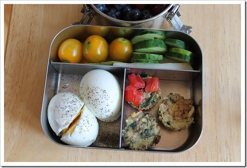 Car lunch for an adult