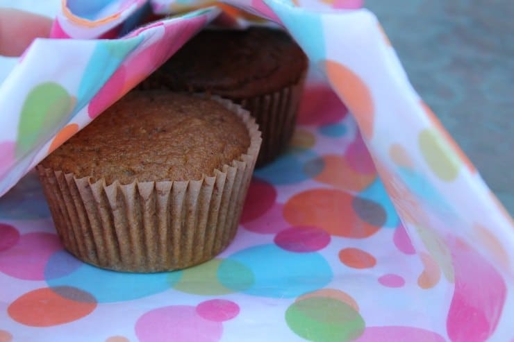 Celadon Road sandwich wrap with two muffins