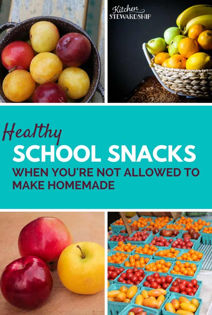Healthy school snacks
