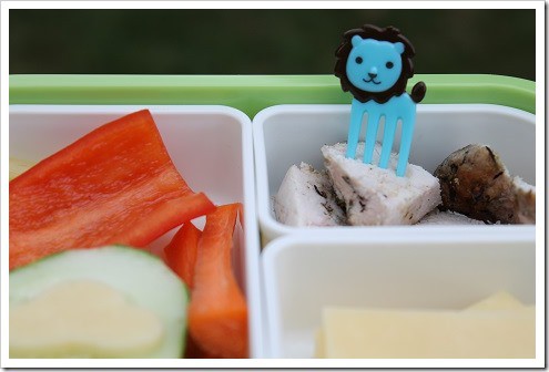 Homemade Meat and Cheese Lunchable