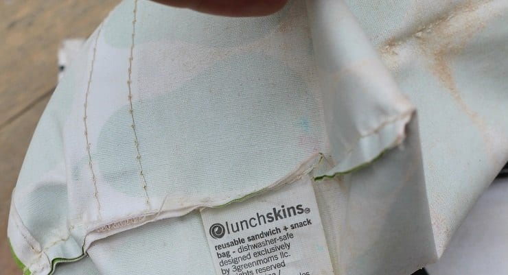 Lunchskins reusable bags flaking apart after a few years of use plus polyurethane
