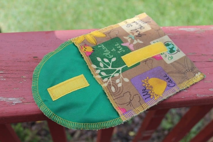 Reusable snack and sandwich bag Snack Taxi is a great option