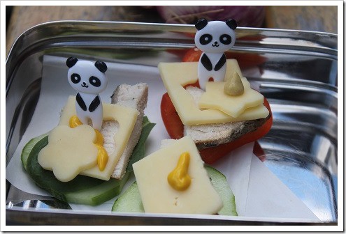 Sandwiches without bread for lunch