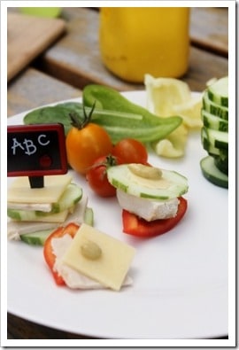 Sandwiches without bread for lunch