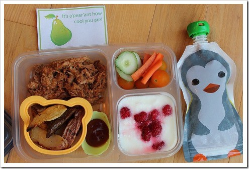School Lunch Ziploc with Squooshi 1