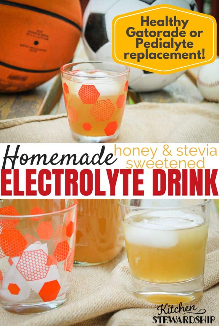 Homemade Electrolyte drink