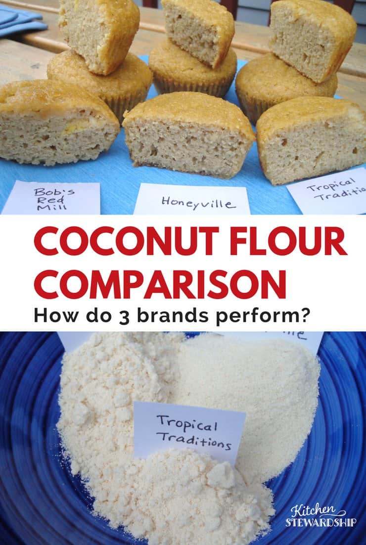 COCONUT FLOUR COMPARISON