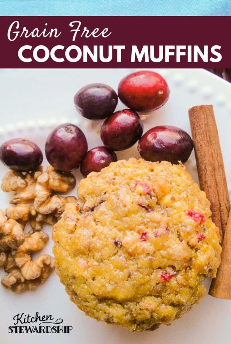 Grain Free coconut muffins