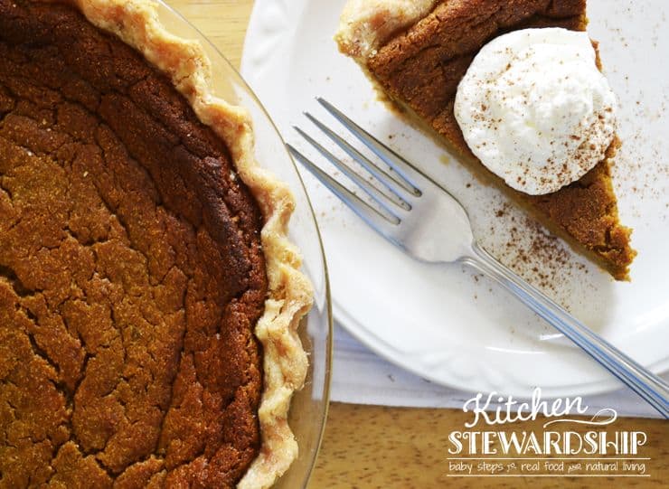 Healthy Pumpkin Pie, sugar free pumpkin pie