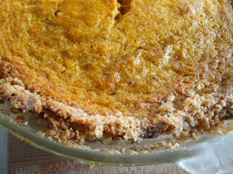 Healthy pumpkin pies