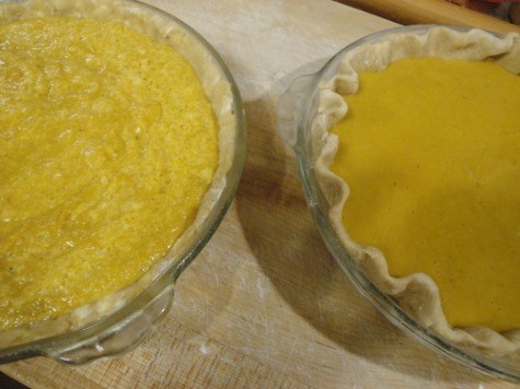 Healthy pumpkin pies, healthier pumpkin pie recipe