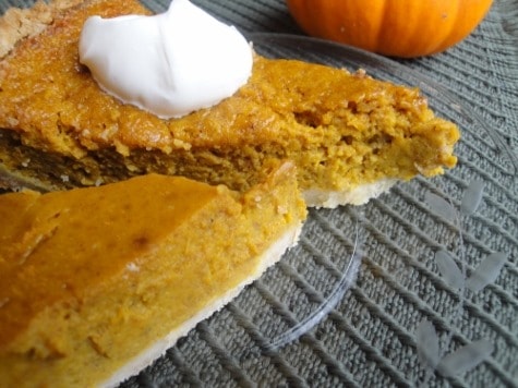 Homemade Healthy Pumpkin Pie, sugar free pumpkin pies
