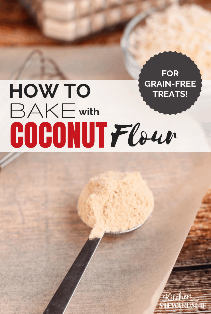 Baking with coconut flour, coconut flour substitution