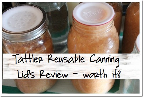 Tattler reusable canning lids review