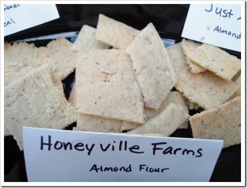 almond flour crackers comparison