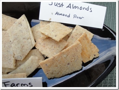 almond flour crackers comparison
