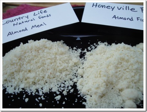 almond flour vs almond meal