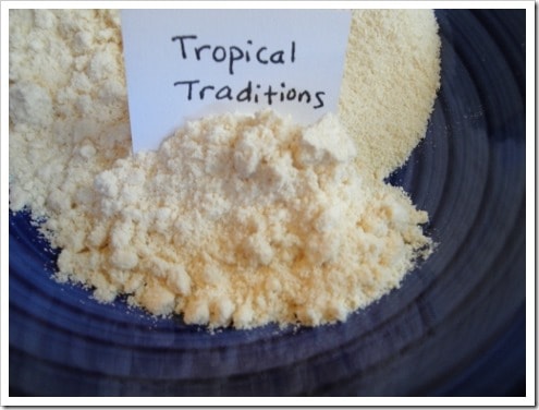 comparing 3 brands of coconut flour