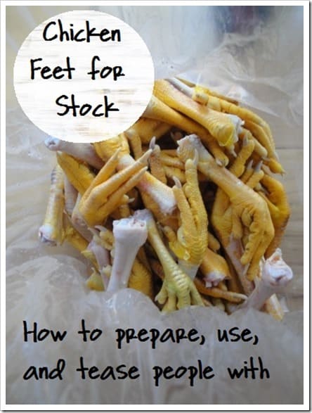 How to Use Chicken Feet in Stock