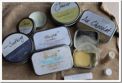 MadeOn Hard Lotion. Paraben-free and all natural