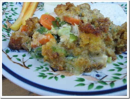 Gluten-Free Farmhouse Chicken on a plate