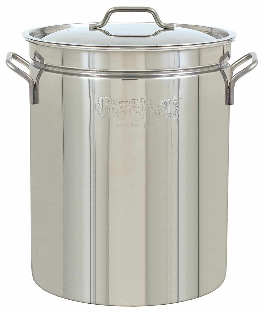 huge stainless steel stockpot