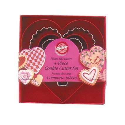 heart-shaped cookie cutters