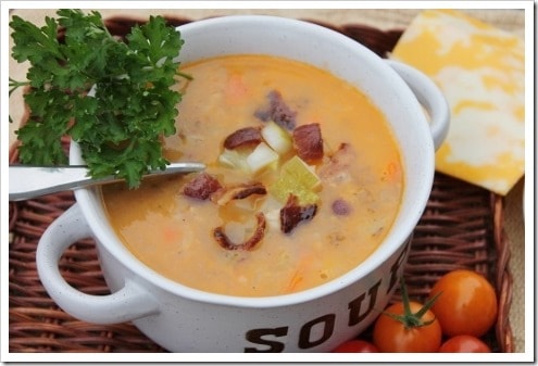 Cheeseburger Soup