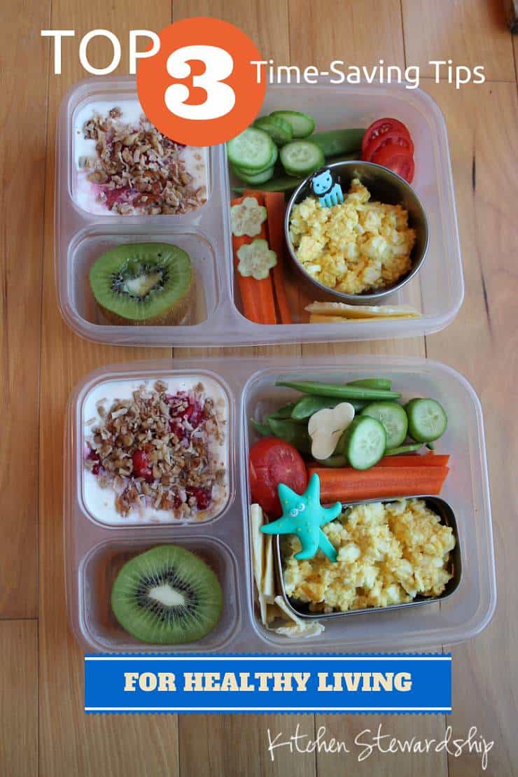 Top 3 Time Saving Tips for Healthy Living
