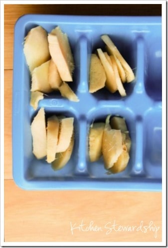 How to Freeze Ginger
