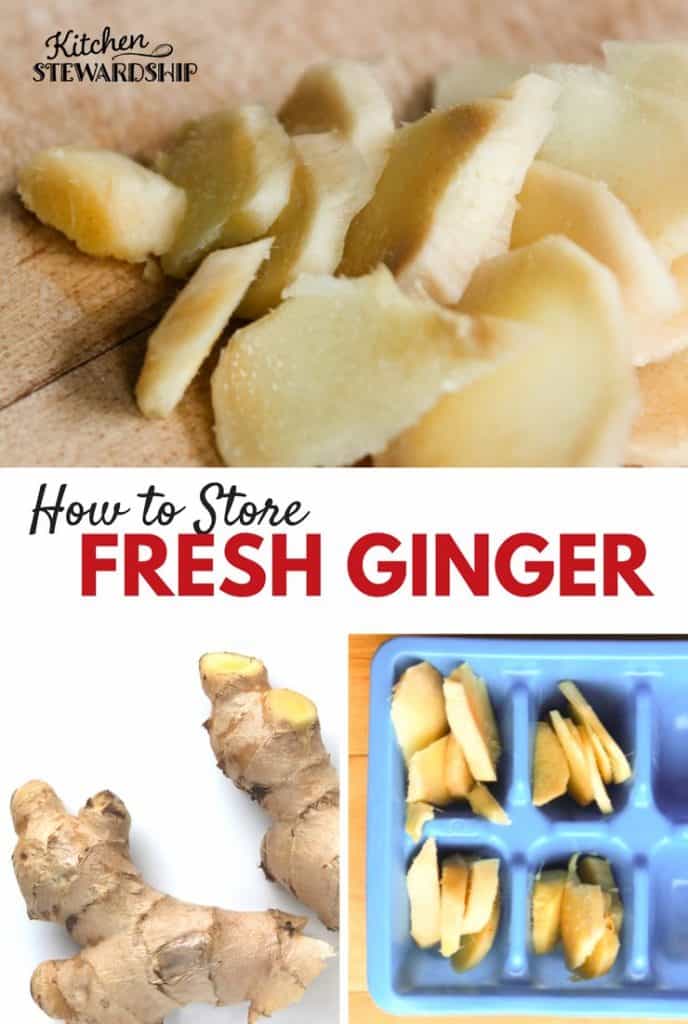 The simple secret for avoiding a stringy mess when grating fresh ginger and how to always have it on hand without it going bad!