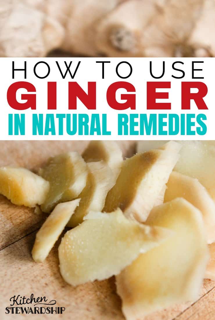 Natural remedies using ginger