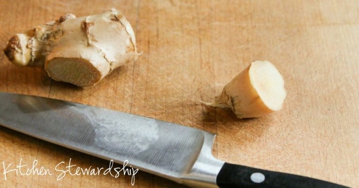 how to store fresh ginger