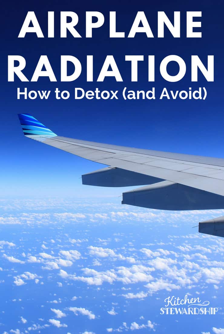 Can you detox from radiation after traveling?