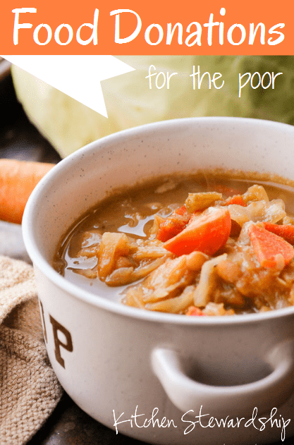 Food Donations for the Poor